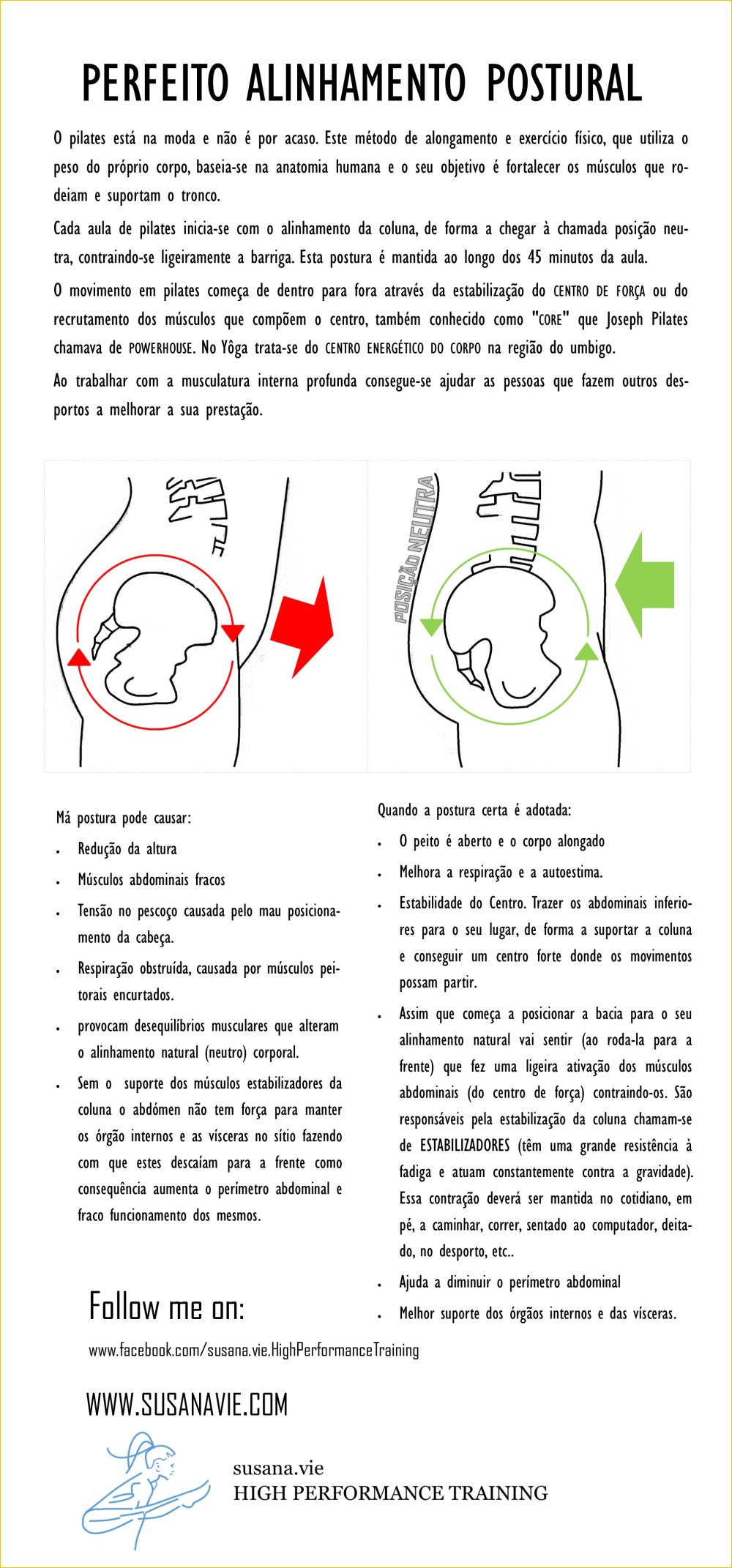 posição neutra, pilates, yoga, bacia, pelve, postura, correção da postura