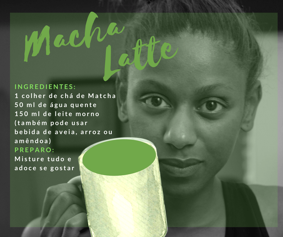 matcha, latte, ayurveda, yoga, receitas, chá verde em pó, chá verde, bebidas